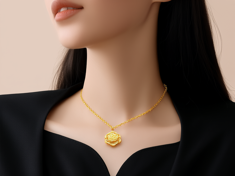 金项链款式图片女