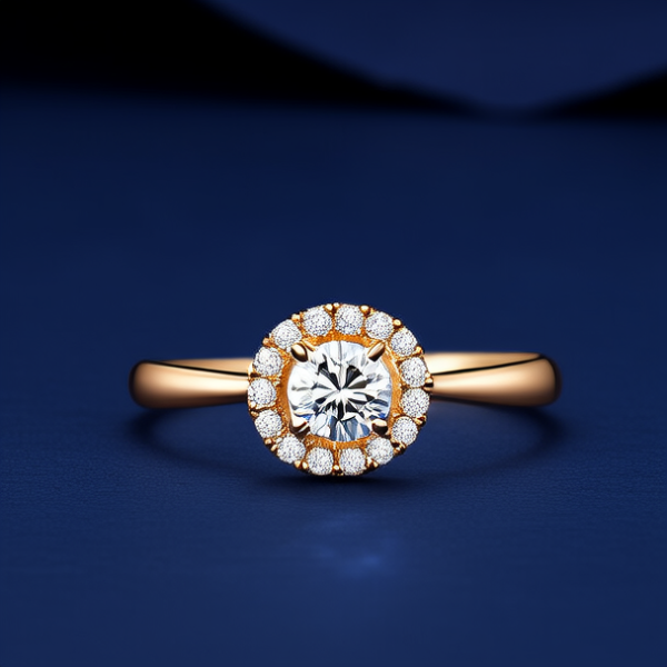 黄金戒指图片女款价格